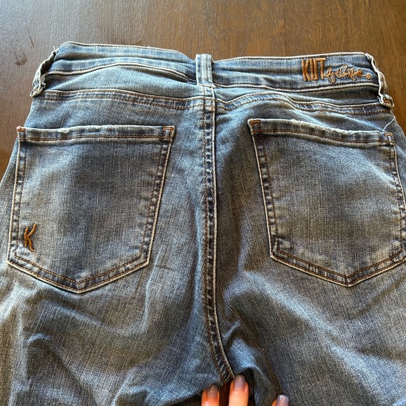 Kut from the Kloth Carlo ankle skinny distressed he skinny jeans and - Picture 9 of 9